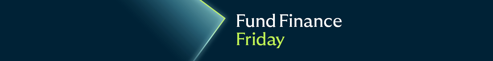 FFA Fall Forum Debuts October 15 | October 9, 2026 | Fund Finance Friday